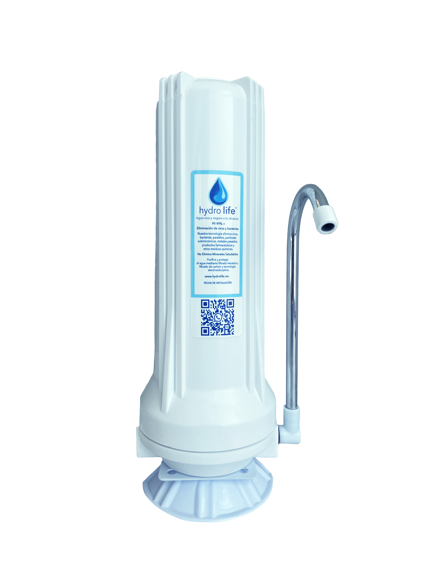 Purificador HydroLife SobreTarja Auto-Instalación