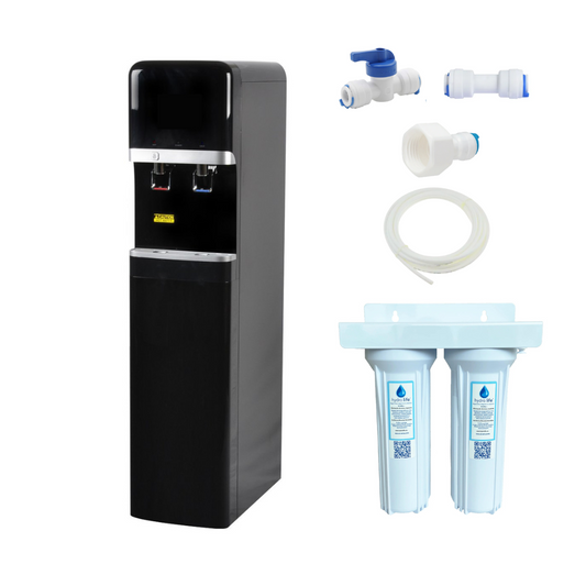 Dispensador de Agua Fría/Caliente POU (Piso) con Purificación HydroLife